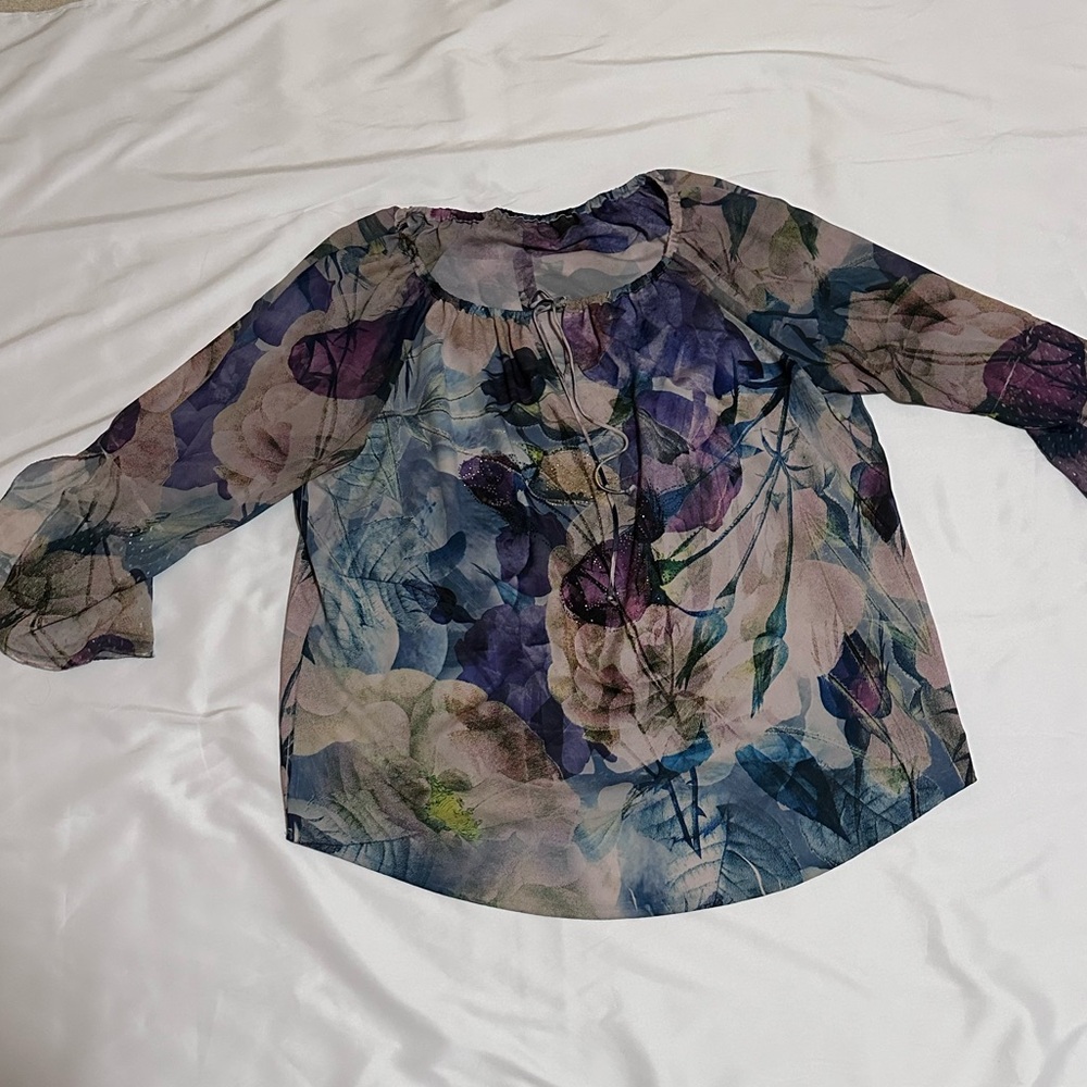 Floral Print Blouse